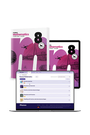Pearson Mathematics 8 (Victoria) - Student Book, eBook and Digital Hub (Print & Digital)