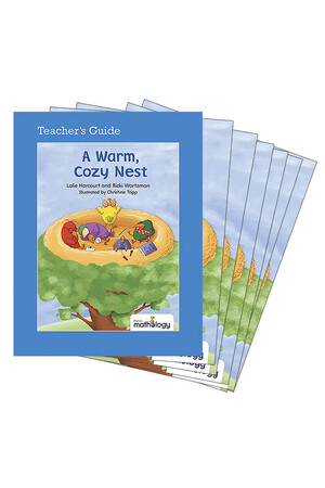 Mathology Little Books - Number: A Warm, Cozy Nest (6 Pack with Teacher's Guide)