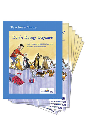 Mathology Little Books - Number: Dan's Doggy Daycare (6 Pack with Teacher's Guide)
