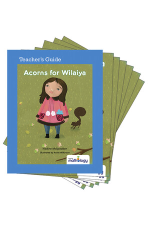 Mathology Little Books - Number: Acorns for Wilaiya (6 Pack with Teacher's Guide)