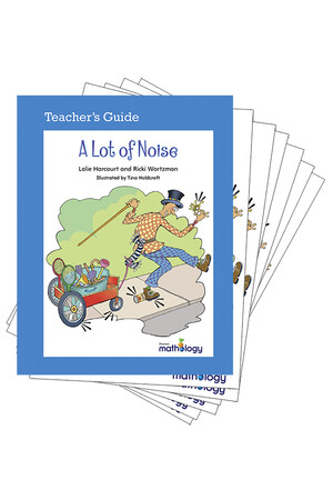 Mathology Little Books - Patterns and Algebra: A Lot of Noise (6 Pack with Teacher's Guide)