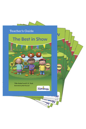 Mathology Little Books - Measurement: The Best in Show (6 Pack with Teacher's Guide)
