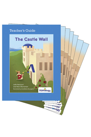 Mathology Little Books - Geometry: The Castle Wall (6 Pack with Teacher's Guide)