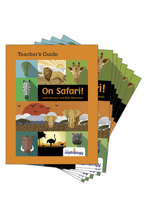 Mathology Little Books - Number: On Safari! (6 Pack with Teacher's Guide)