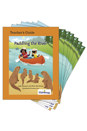 Mathology Little Books - Number: Paddling the River (6 Pack with Teacher's Guide)