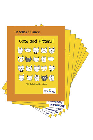 Mathology Little Books - Number: Cats and Kittens! (6 Pack with Teacher's Guide)