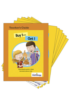 Mathology Little Books - Number: Buy 1 - Get 1 (6 Pack with Teacher's Guide)