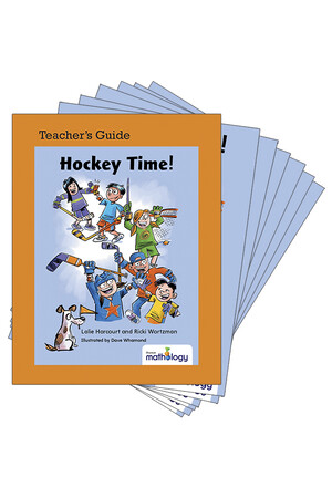 Mathology Little Books - Number: Hockey Time! (6 Pack with Teacher's Guide)