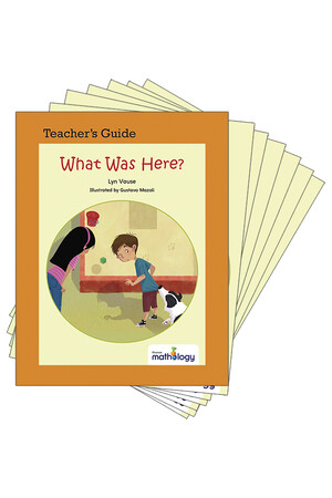 Mathology Little Books - Geometry: What Was Here? (6 Pack with Teacher's Guide)