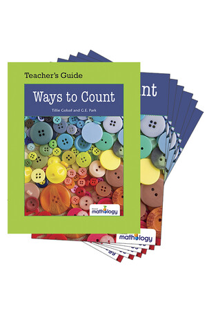 Mathology Little Books - Number: Ways to Count (6 Pack with Teacher's Guide)