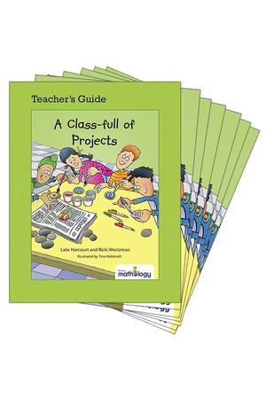 Mathology Little Books - Number: A Class-full of Projects (6 Pack with Teacher's Guide)
