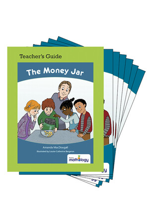 Mathology Little Books - Number: The Money Jar (6 Pack with Teacher's Guide)
