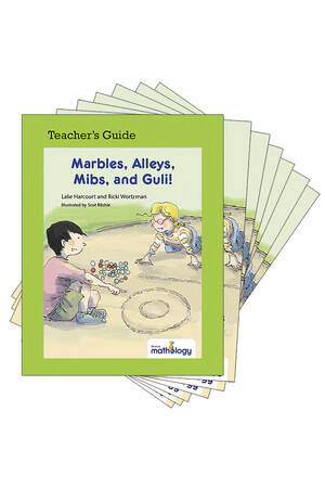 Mathology Little Books - Number: Marbles, Alleys, Mibs, Guli! (6 Pack with Teacher's Guide)