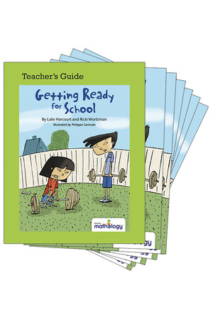 Mathology Little Books - Measurement: Getting Ready for School (6 Pack with Teacher's Guide)