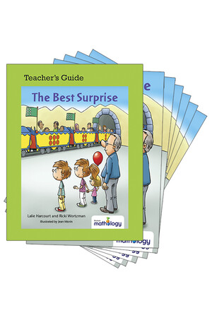Mathology Little Books - Patterns and Algebra: The Best Surprise (6 Pack with Teacher's Guide)