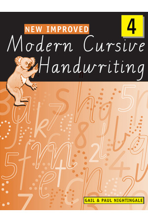 New Improved Modern Cursive Handwriting VIC - Year 4