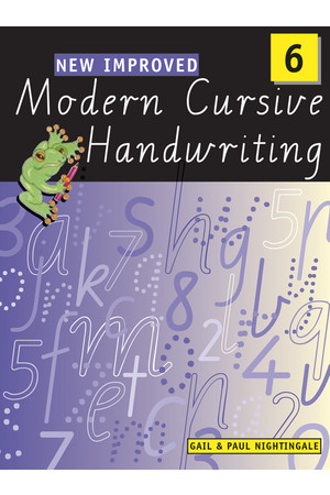 New Improved Modern Cursive Handwriting VIC - Year 6