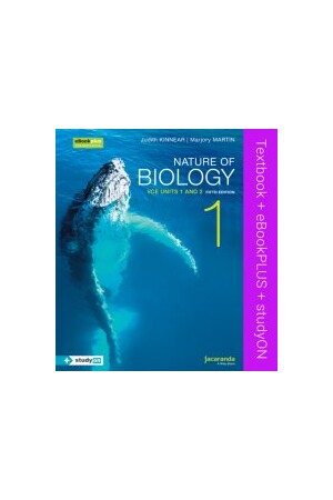 Nature of Biology Book 1 - 5th Edition & eBookPLUS (with free StudyON)