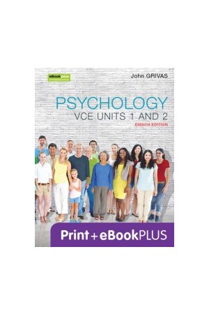 Psychology VCE - Units 1 & 2 (8E & eBookPLUS)