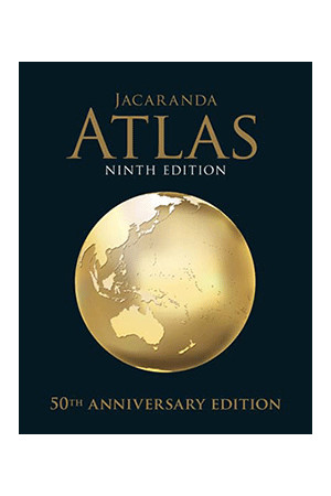 Jacaranda Atlas - 9th Edition: Student Atlas + eBookPLUS (Print & Digital)