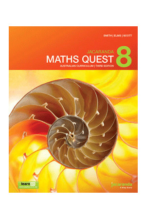 Maths Quest 8 Australian Curriculum (3rd Edition) - Student Book + learnON (Print & Digital)