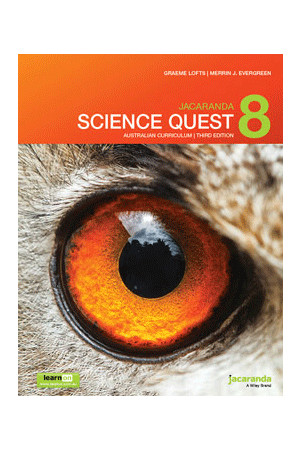 Science Quest 8 Australian Curriculum (3rd Edition) - Student Book + learnON (Print & Digital)