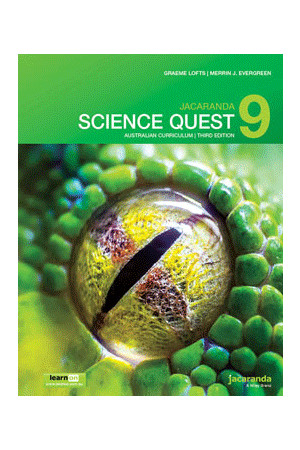 Science Quest 9 Australian Curriculum (3rd Edition) - Student Book + learnON (Print & Digital)