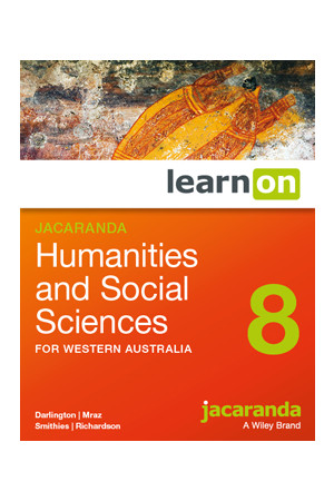 Humanities and Social Sciences 8 for WA - Student learnON (Digital Access Only)