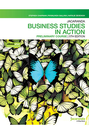 Jacaranda Business Studies in Action Preliminary Course - 5th Edition (eBookPLUS & Print)