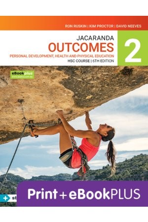 Jacaranda Outcomes 2 PDHPE HSC Course 6e Print & eBookPLUS + studyON