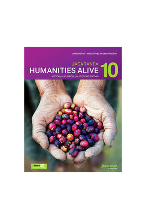 Jacaranda Humanities Alive 10 Victorian Curriculum - 2nd Edition (learnON & Print)