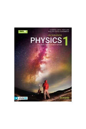 Jacaranda Physics 1 VCE - Units 1 & 2 4E learnON & Print (includes free studyON)