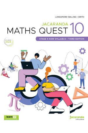Jacaranda Maths Quest 10 Stage 5 NSW Syllabus Third Edition (learnON & Print)