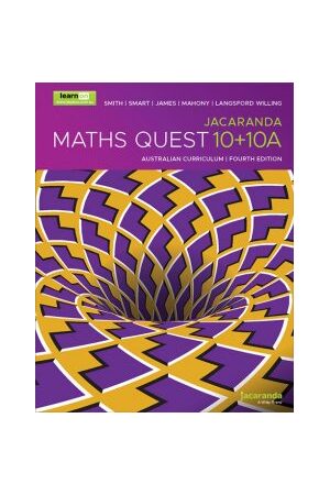 Maths Quest 10 + 10A Australian Curriculum (4th Edition) - Student Book + learnON (Print & Digital)