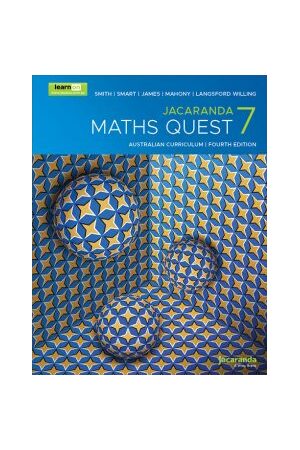 Maths Quest 7 Australian Curriculum (4th Edition) - Student Book + learnON (Print & Digital)