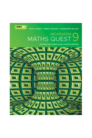 Maths Quest 9 Australian Curriculum (4th Edition) - Student Book + learnON (Print & Digital)