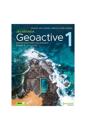Jacaranda Geoactive 1 NSW AC Stage 4 - 5th Edition (learnON & Print)