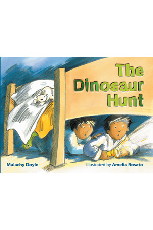 Rigby Literacy - Early Level 4: The Dinosaur Hunt (Reading Level 13 / F&P Level H)