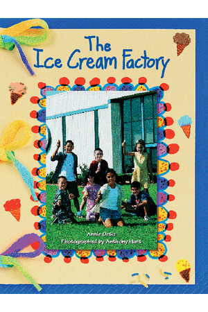 Rigby Literacy - Fluent Level 3: The Ice Cream Factory (Reading Level 22 / F&P Level M)