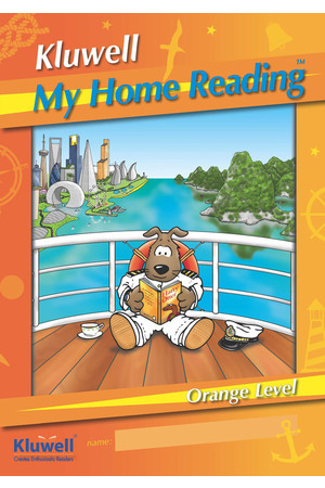 Kluwell My Home Reading Journal - Orange (PREVIOUS COVER)