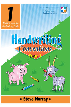 Handwriting Conventions - NSW: Year 1