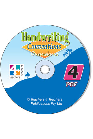 Handwriting Conventions - QLD: PDF CD (Year 4)