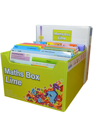 Maths Box Lime - Years 1 to 2/3
