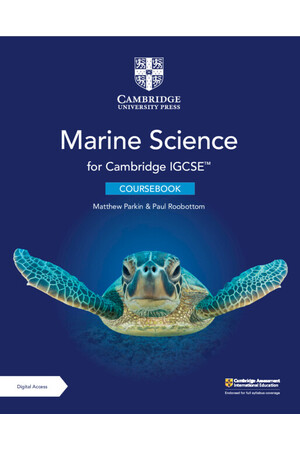 Cambridge IGCSE Marine Science - Coursebook with Digital Access (2 Years)
