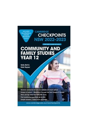 Cambridge Checkpoints NSW - Community & Family Studies: Year 12 (2022-2023)