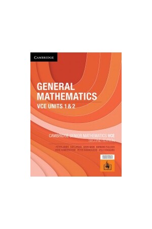 General Mathematics VCE: Student Book Units 1&2 - Second Edition (Print & Digital)