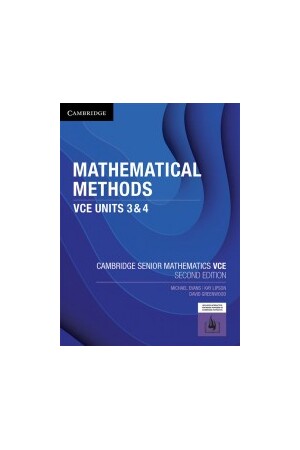Mathematical Methods VCE: Student Book Units 3&4 - Second Edition (Print & Digital)