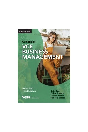 Cambridge VCE Business Management: Units 1 & 2 - Student Book (Print & Digital)