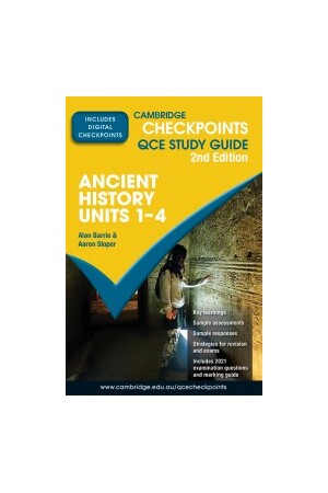 Cambridge Checkpoints QCE - Ancient History: Units 1-4 Second Edition (Print & Digital)