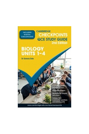 Cambridge Checkpoints QCE - Biology: Units 1-4 Second Edition (Print & Digital)